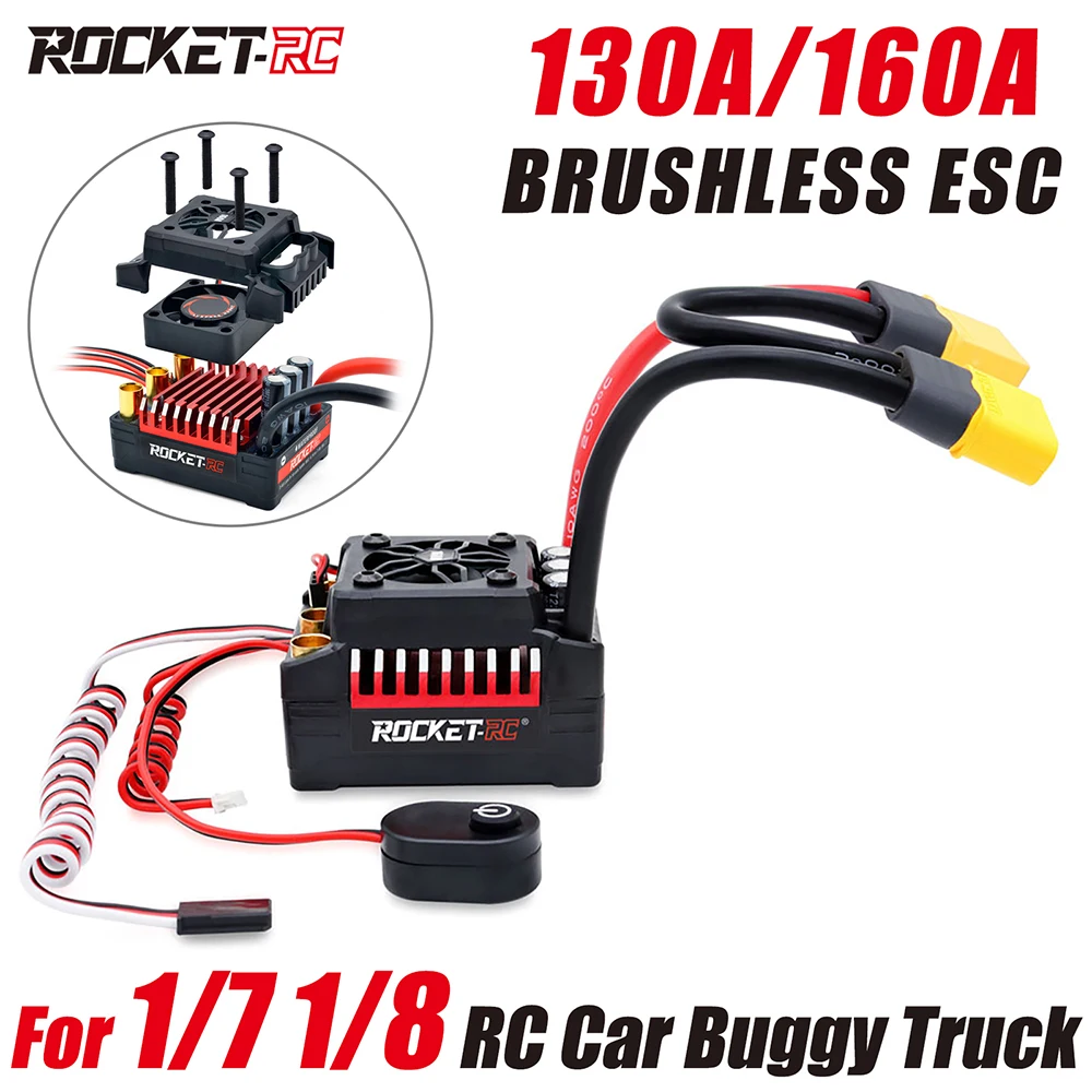 Карточка программирования RC Motor RC Surpass Hobby Rocket RC ESC 1/7 А