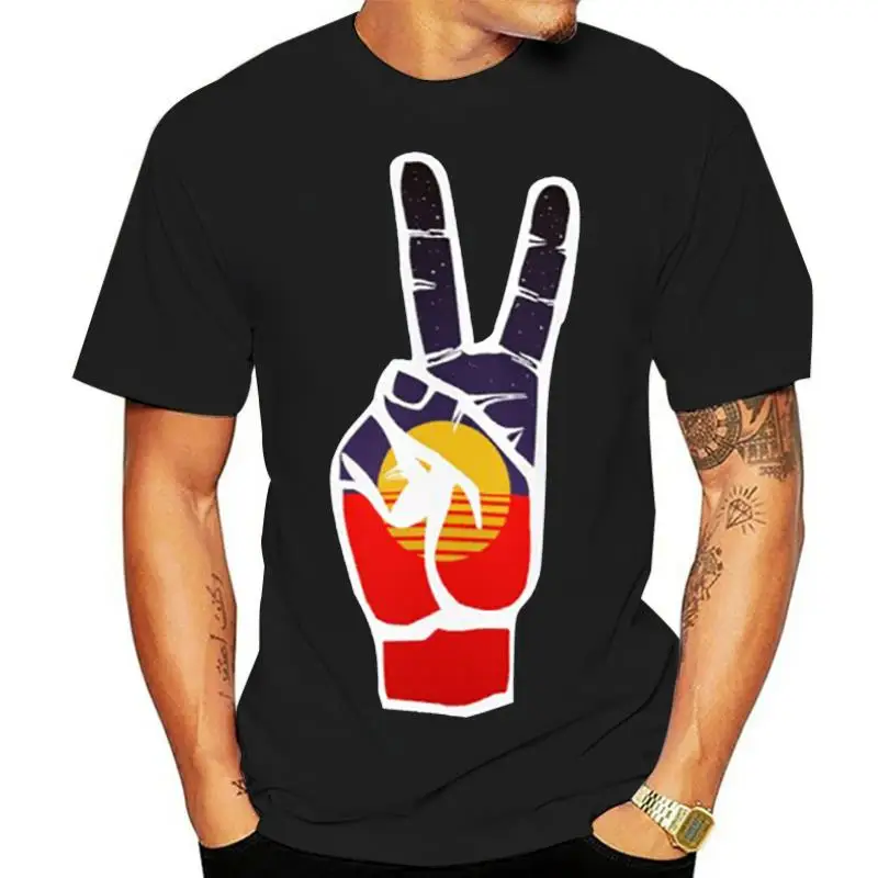 

aboriginal flag T shirt outback sunrise sunrise aboriginal flag australia australian aussie pride peace sign love harmony nature