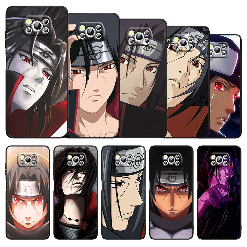 

Japan Popular Anime Naruto Phone Xiaomi Civi Mi Poco X3 NFC F3 GT M4 M3 M2 X2 F2 Pro C3 F1 Silicone TPU Cover