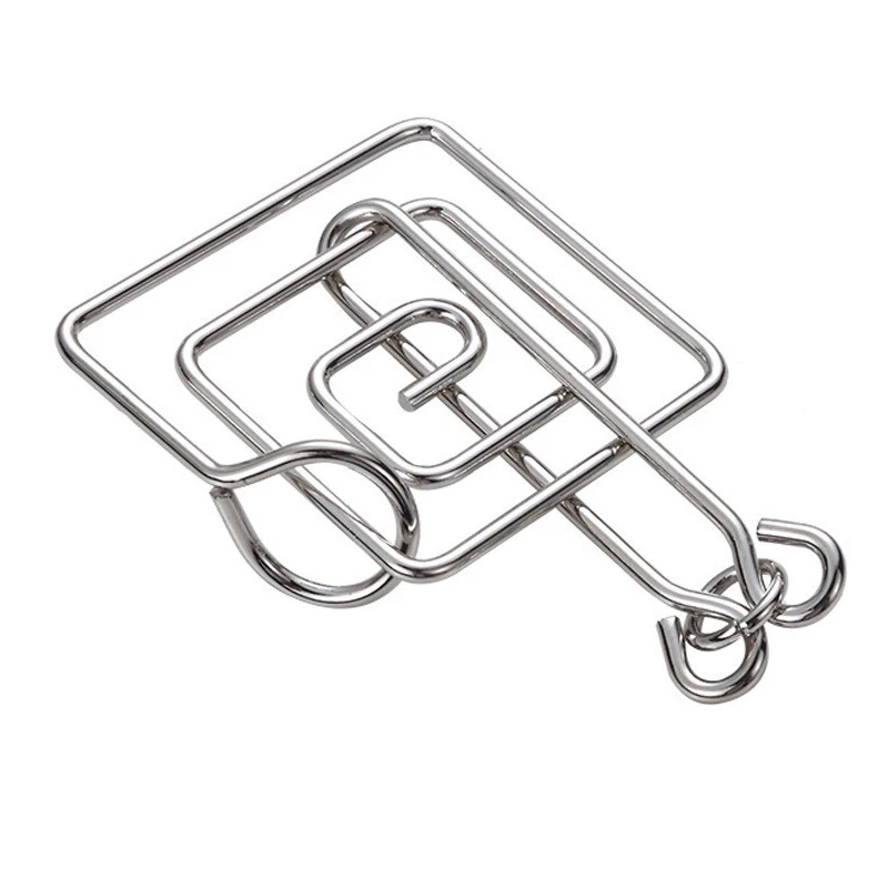 Головоломки Brain Teasers с металлической проволокой Iq для взрослых и детей очень