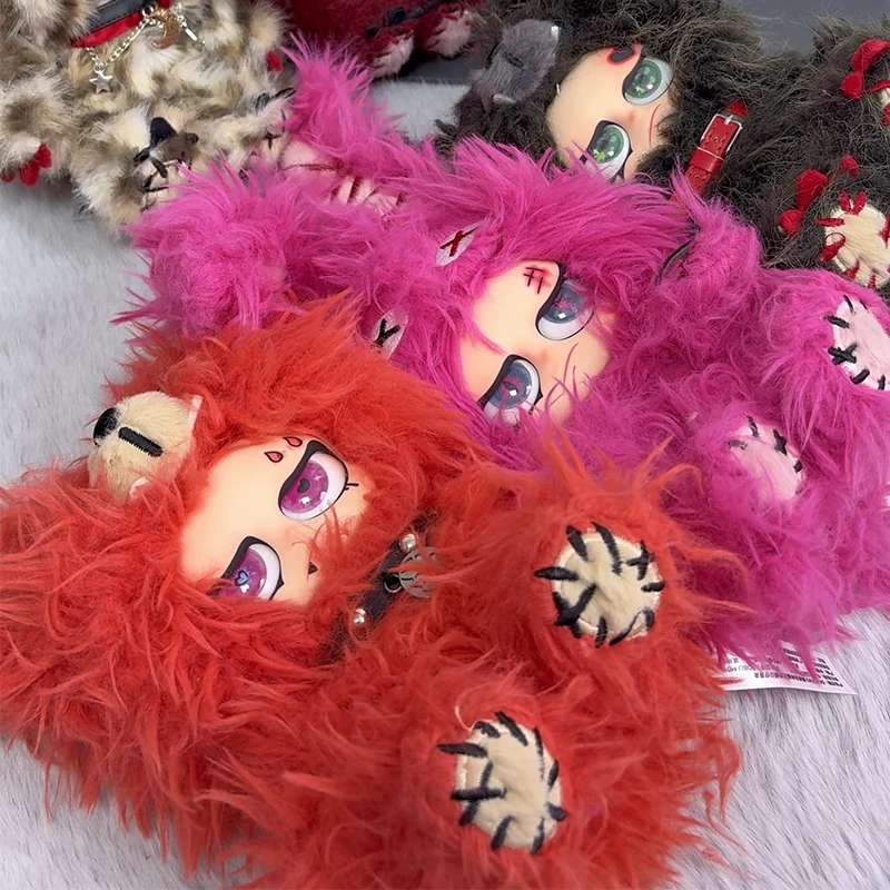 Фото DOKUNO Battle In Jungle Blind Box: Виниловые плюшевые фигурки-сюрпризы DOKUNO, темные аниме-куклы, подвески, коллекционные фигурки, игрушки-сюрпризы №3