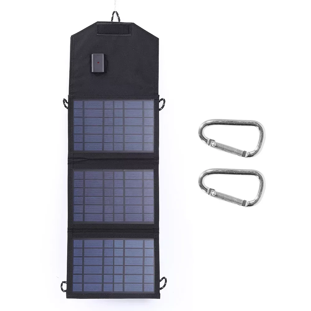 

NEW 30W 20W 5V USB Solar Panel Pack Portable Charger Camping Emergency Foldable Power Bank Battery Cells Charger for