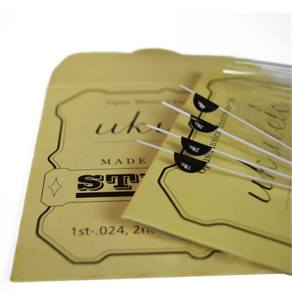 4 шт./компл. нейлоновые струны укулеле Гавайские A/E/C/G 0 24/0 32/0 34/0 28 универсальные