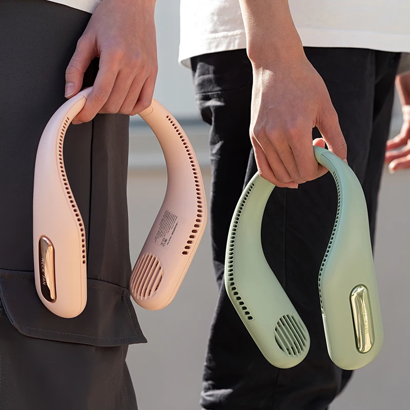 Портативный мини-вентилятор на шею внешний охлаждающий вентилятор 2400 мАч