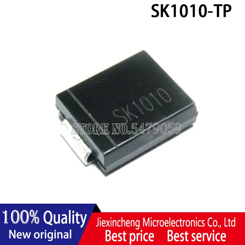 30PCS SK1010-TP SK1010 100V/10A DO-214AB SMC Schottky diode