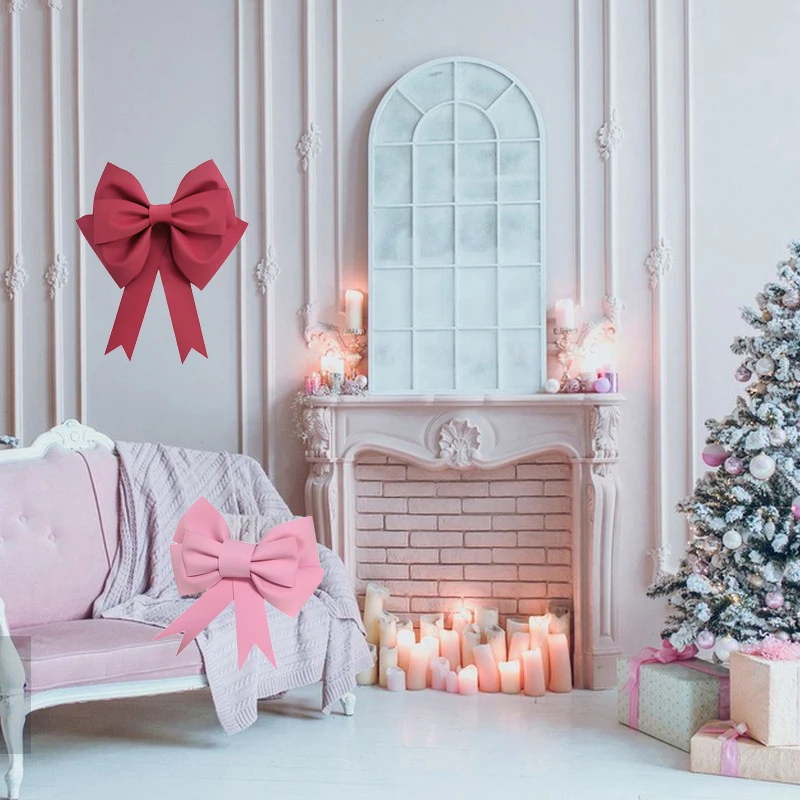 1 шт. большой красный бант Eva свадебное украшение для автомобиля занавеска