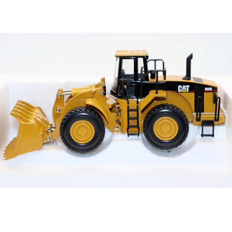 Колесный погрузчик Cat 980G в масштабе 1/50 55027 модель строительных игрушек для