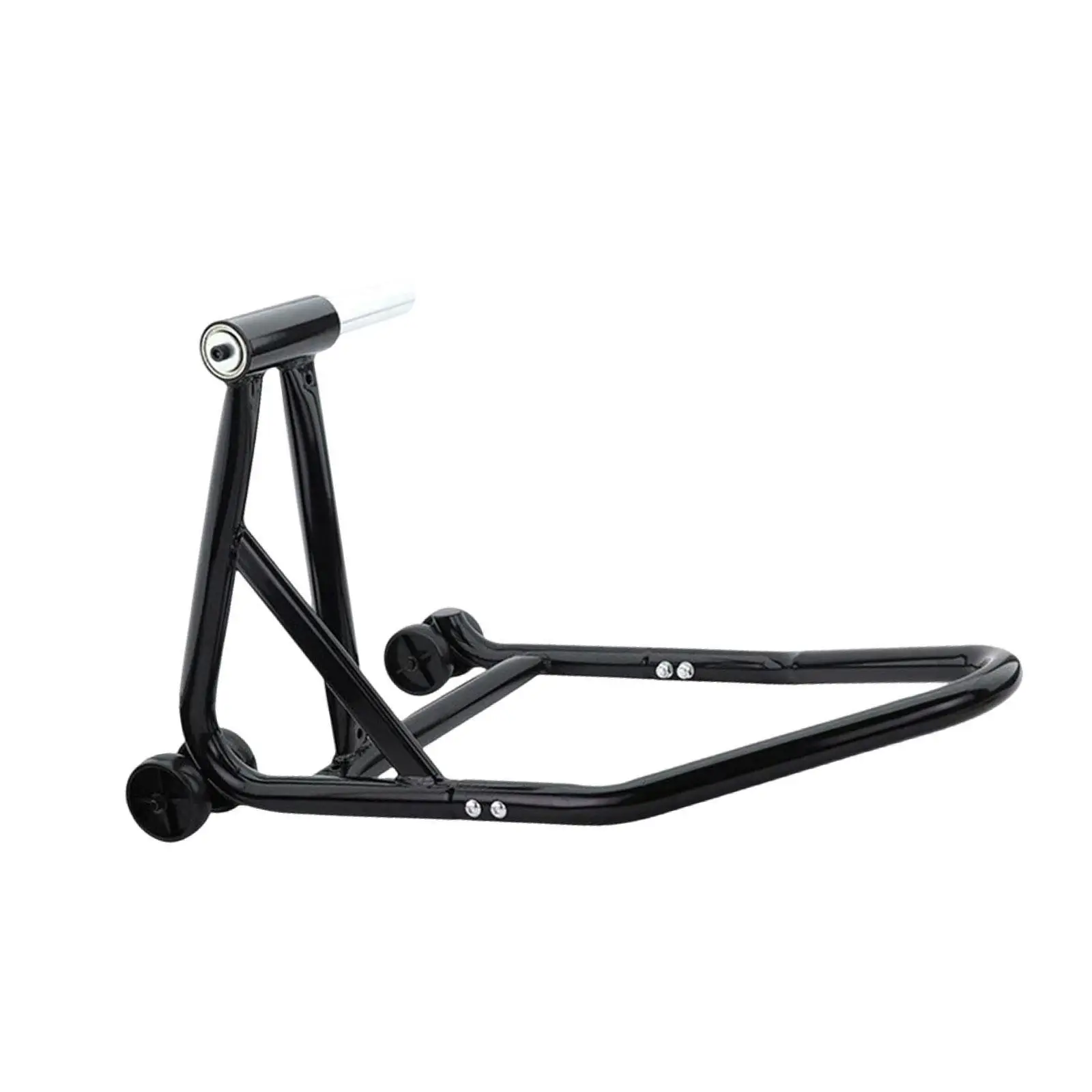 Подставка для мотоцикла подъема Прочный металлический аксессуар Черный