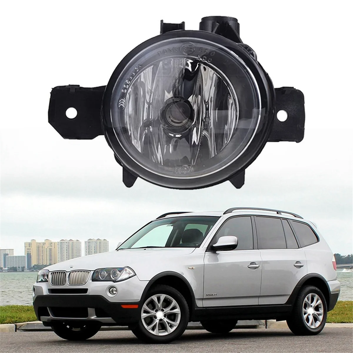63176924655 передняя левая противотуманная фара для BMW X5 E70 X3 E83 E80 автомобильный