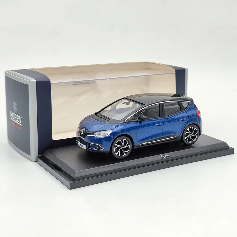 

Norev 1/43 For 2016 Scenic blue/black Diecast Model cars Limited Collection