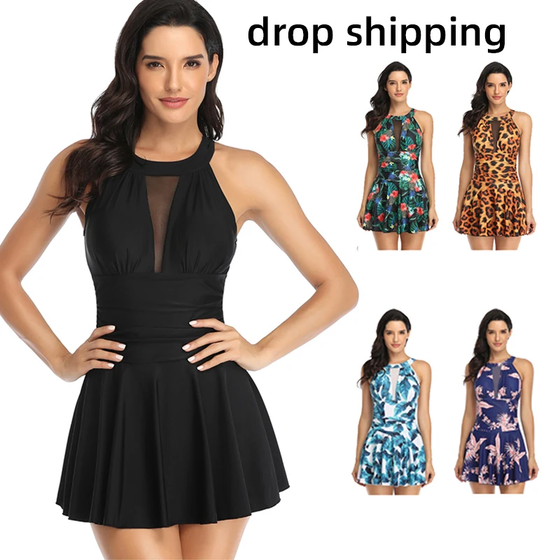 Женский купальник женская сексуальная пляжная юбка бикини летнее уличное Платье