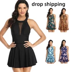 2021 женский купальник, женская сексуальная пляжная юбка, бикини, уличное летнее платье с принтом, пляжный костюм, мини-халат с короткими рукавами