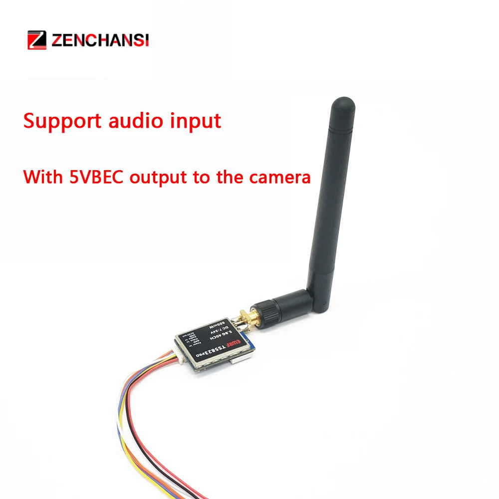 Передатчик TS5823 Pro 5 8G 40CH VTX 600 мВт