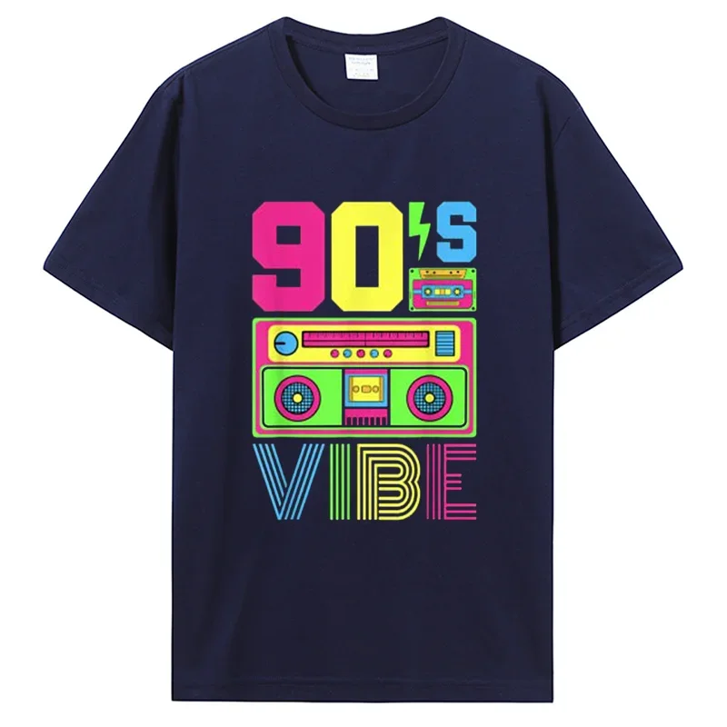 90-х Vibe 1990 Стиль Мода 90 тема наряд Nineties костюм футболка Забавный Графический Топ
