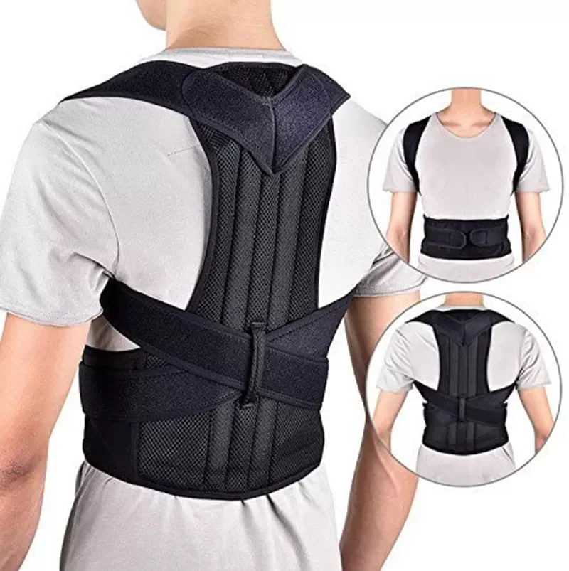 

Posture Corrector Clavicle Support Posture Brace Stop Slouching and Hunching Adjustable Back Trainer Unisex