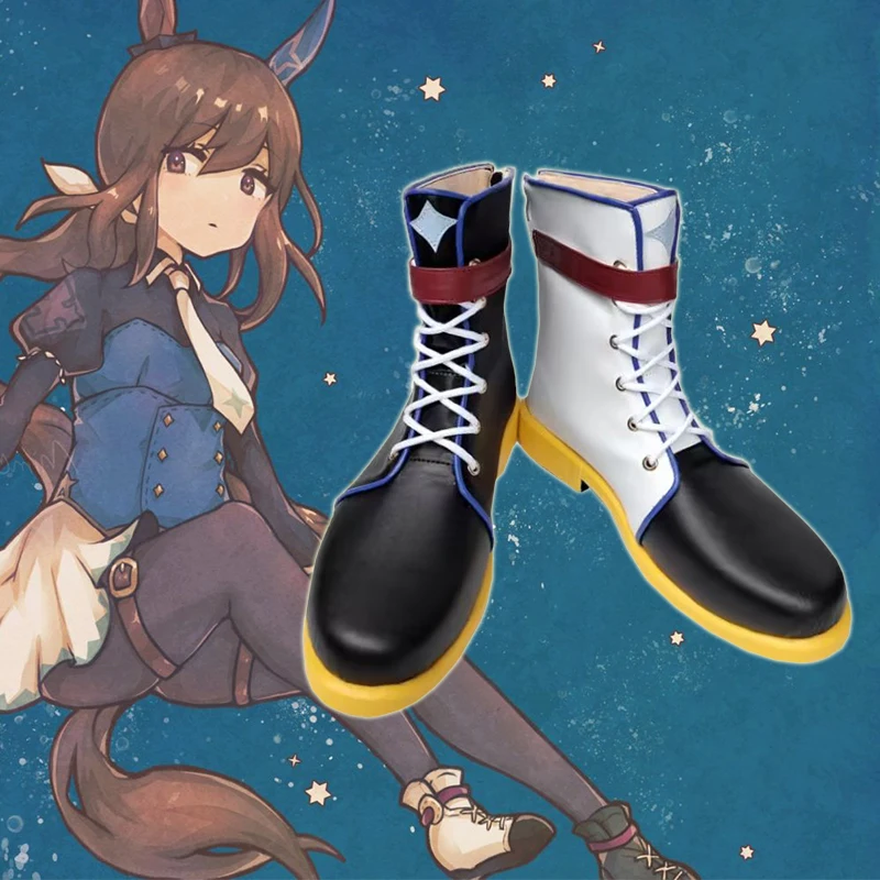 Аниме Umamusume: красивые туфли для косплея Дерби восхищение Вега комикс аниме