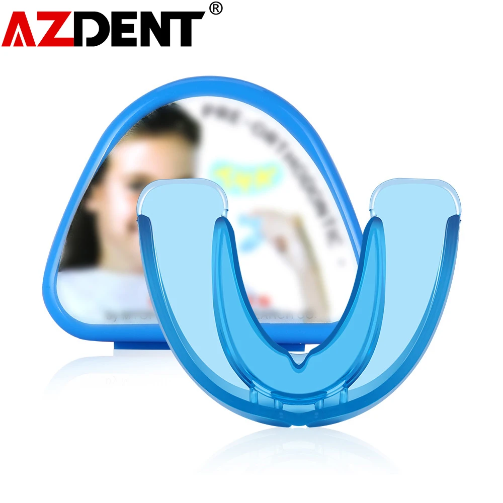 6-12 Years Orthodontic Braces Appliances Kids Teeth Trainer Retainer Mouth Gard Tooth Tray Blue Purple Soft Hard