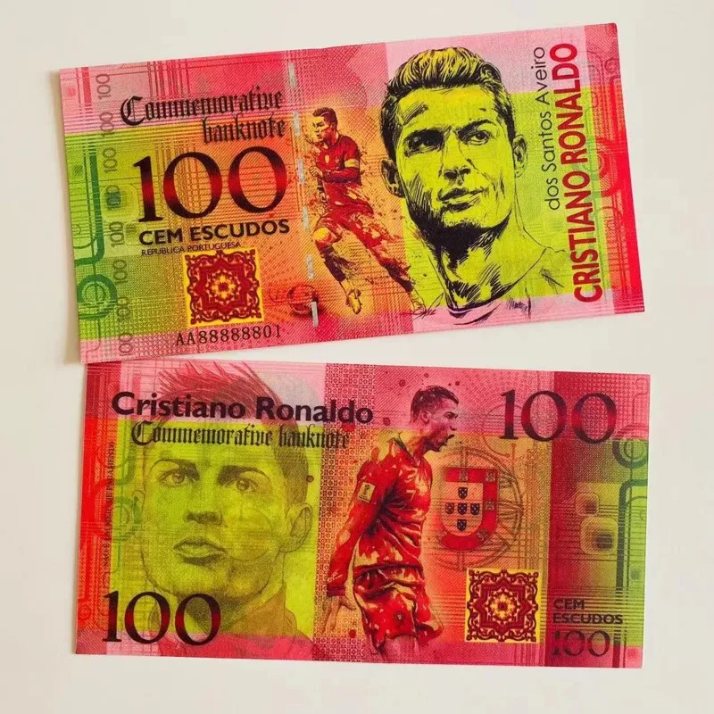 

Коллекционные банкноты с изображением Роналду