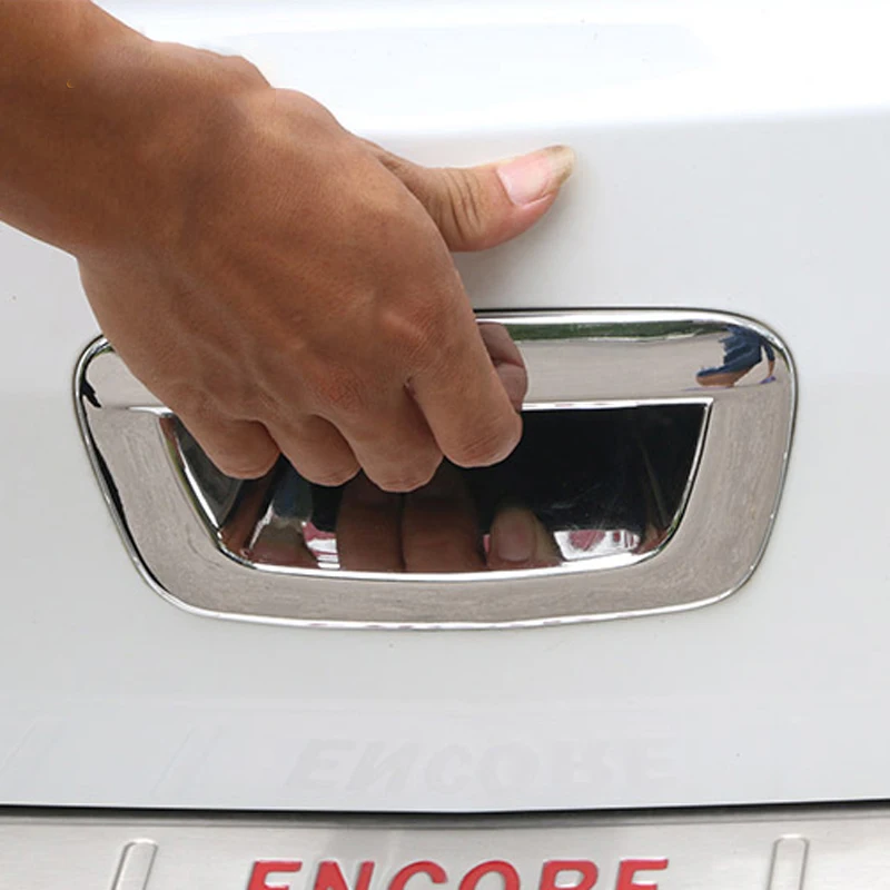 

Ручка с покрытием из АБС, специальная накладка на заднюю дверь, накладка на чашу, автомобильные аксессуары для Opel Mokka 2013, 2014, 2015, 2016, 2017, 2018