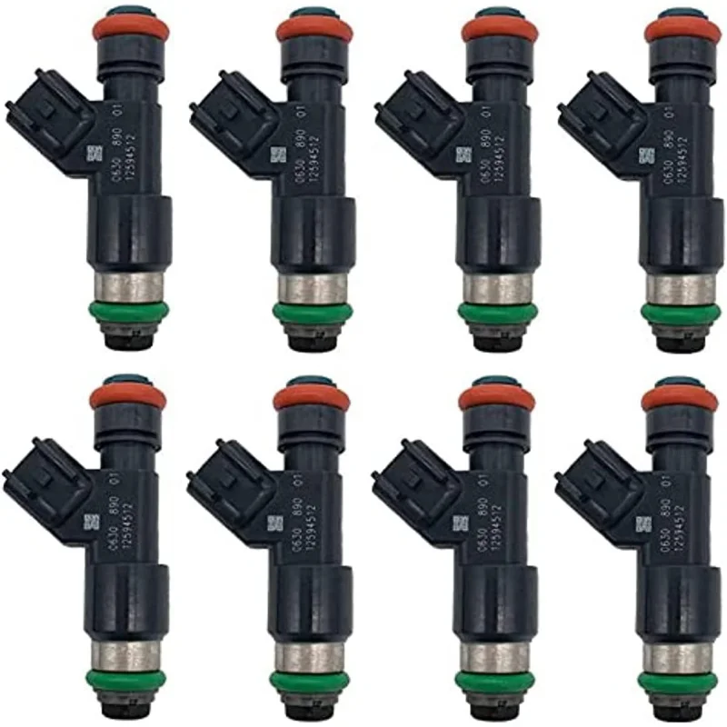 OEM 12594512 217-2436 Топливная форсунка 8 шт. совместимая с шеврон-т Tahoe 4.8L 5.3L GMC Yuko-n Sierr-a