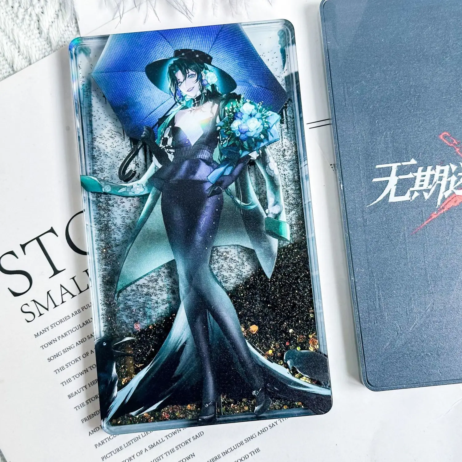 Аниме Ворон путь в никуда косплей зыбучий песок маджонг орнамент акриловый