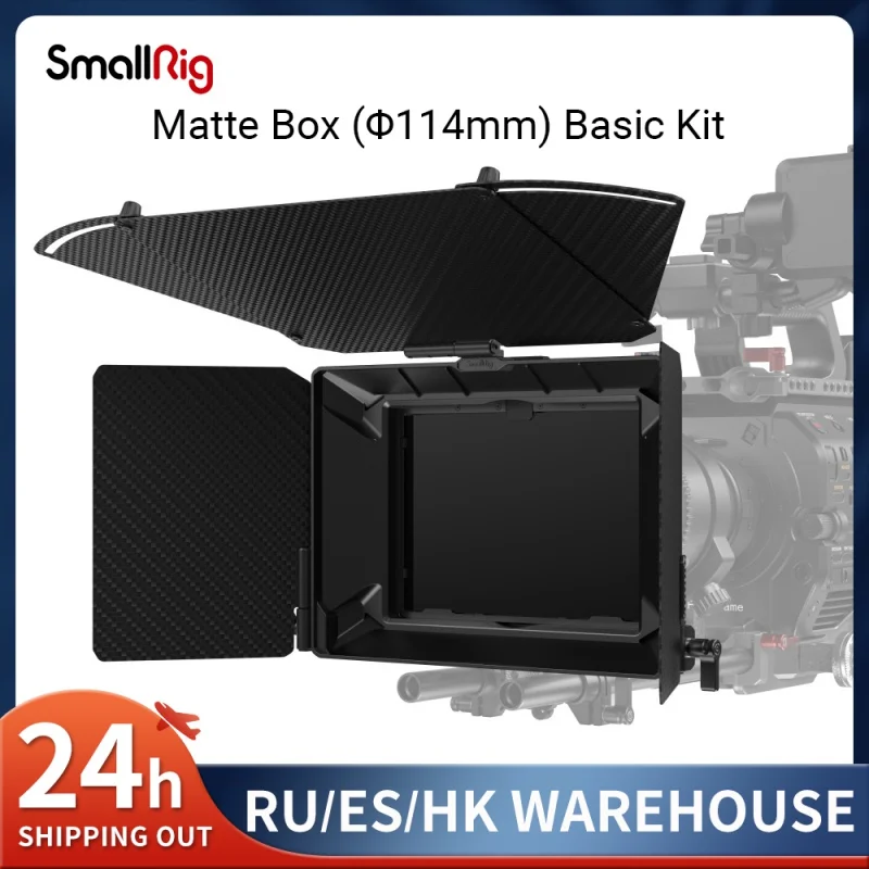 

Многофункциональная модульная Матовая коробка SmallRig (Φ мм), базовый комплект для DSLR-камер, круглая, блокировка света, быстрая разборка