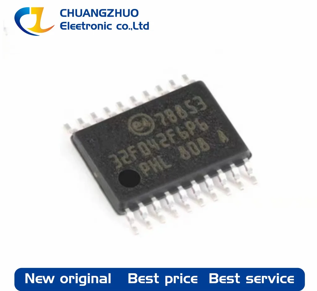 

Новая Оригинальная фотовспышка STM32F042F6P6, 32 КБ, ARM 6 КБ, 48 МГц, 16 фотоконтроллеров, 1 шт.