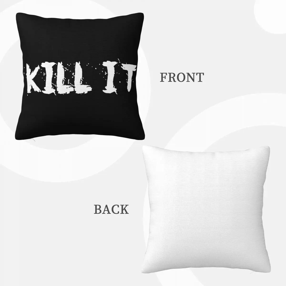 Мода 2019 лучшая мужская богатая наволочка с принтом на спине Piana Kill It 5 маленькая
