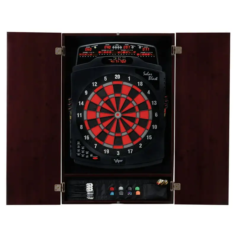 

Soft Tip Dartboard Cabinet, Mahogany