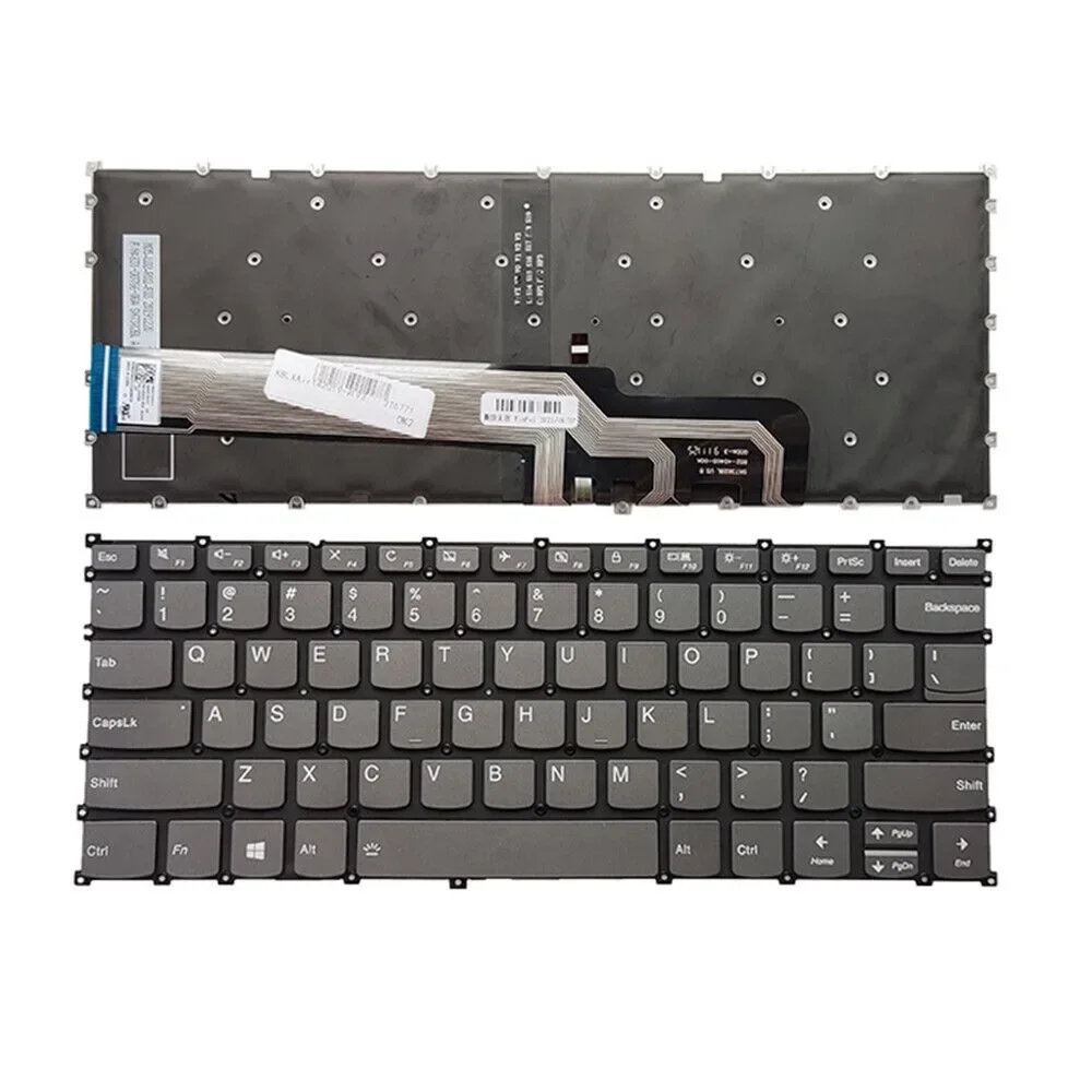 Американская клавиатура с подсветкой для Lenovo XiaoXin Air-14, Air-14arr, Air-14IIL 2019, YOGA 340-14, 540S-14, 340S-14, S540-14, S550-14 (art.: 3920d9b2c8bb9) - 3920d9b2c8bb9