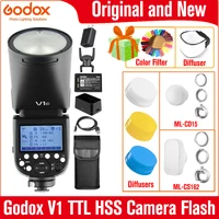 Godox V1 Flash V1C V1N V1S V1F V1O V1P TTL 1/8000s HSS Speedlite Flash for Canon Sony Nikon Olympus Fuji Panasonic Pentax Camera