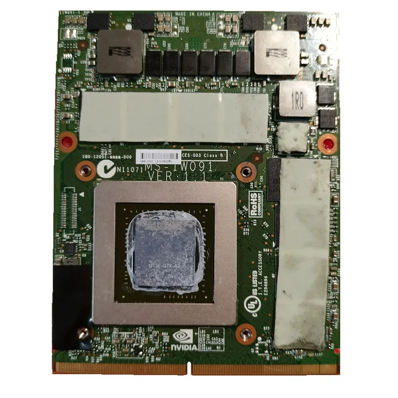 100% Высококачественная Видеокарта GTX 680M N13E-GTX-A2 4GB MXM видеокарта для ноутбука
