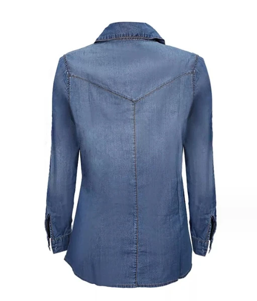 Рисунок 4 - Женская джинсовая рубашка