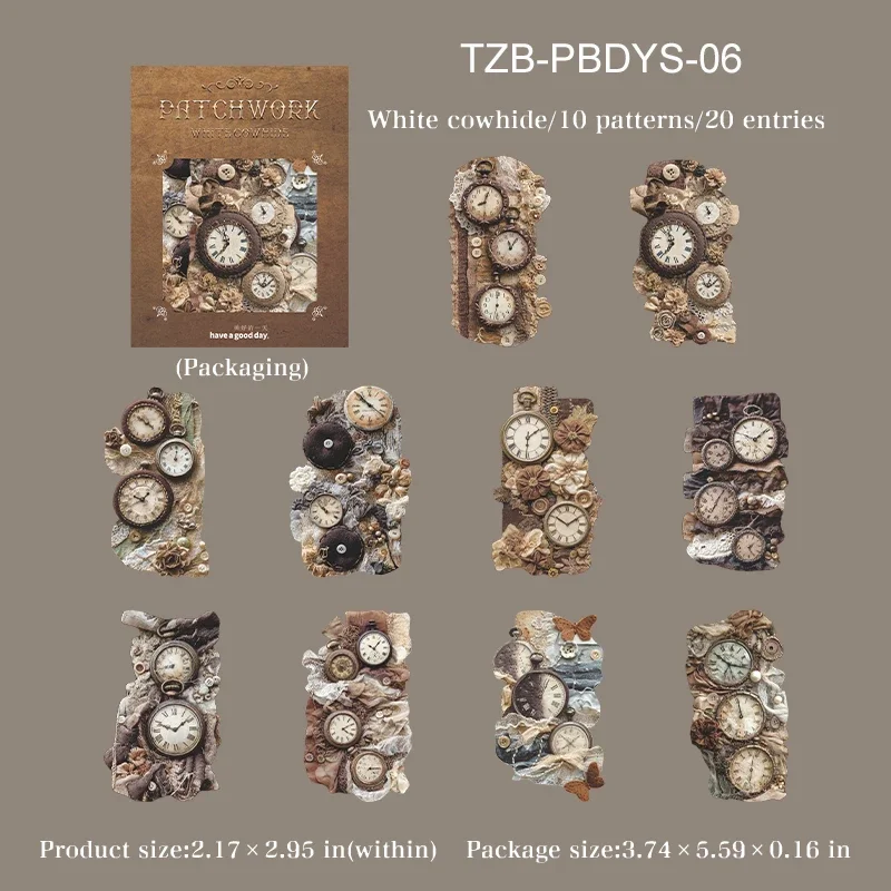 

Набор стикеров JIANWU "Искусство лоскутной серии"