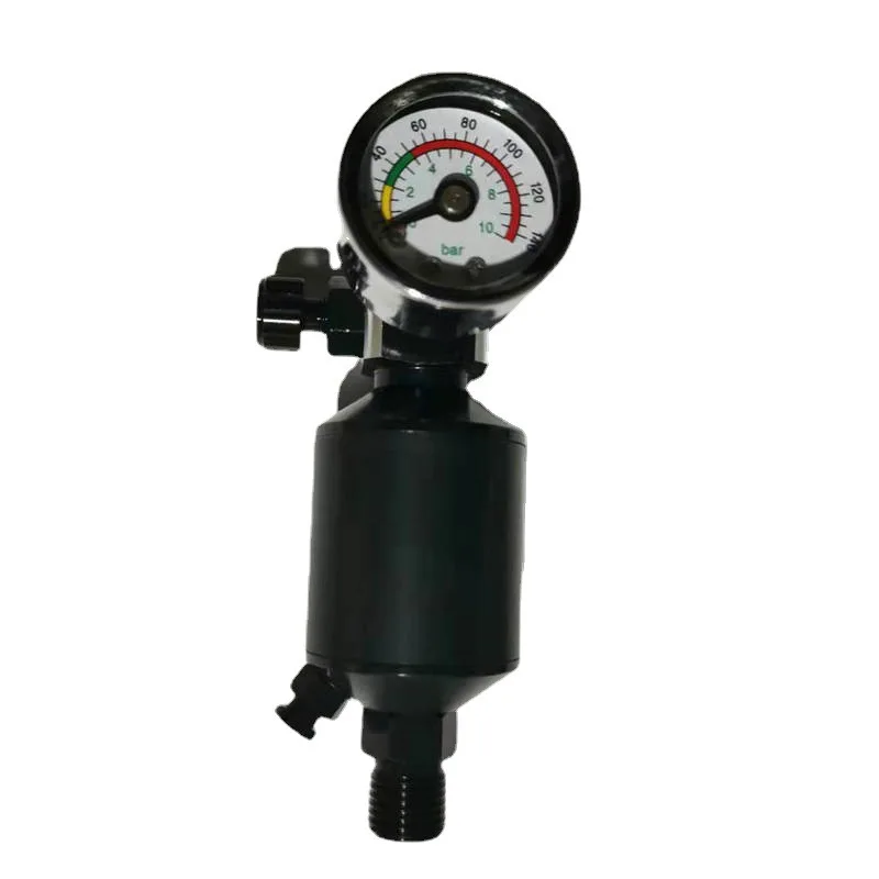 Пистолет-распылитель с воздушным фильтром краскопульт встроенным |