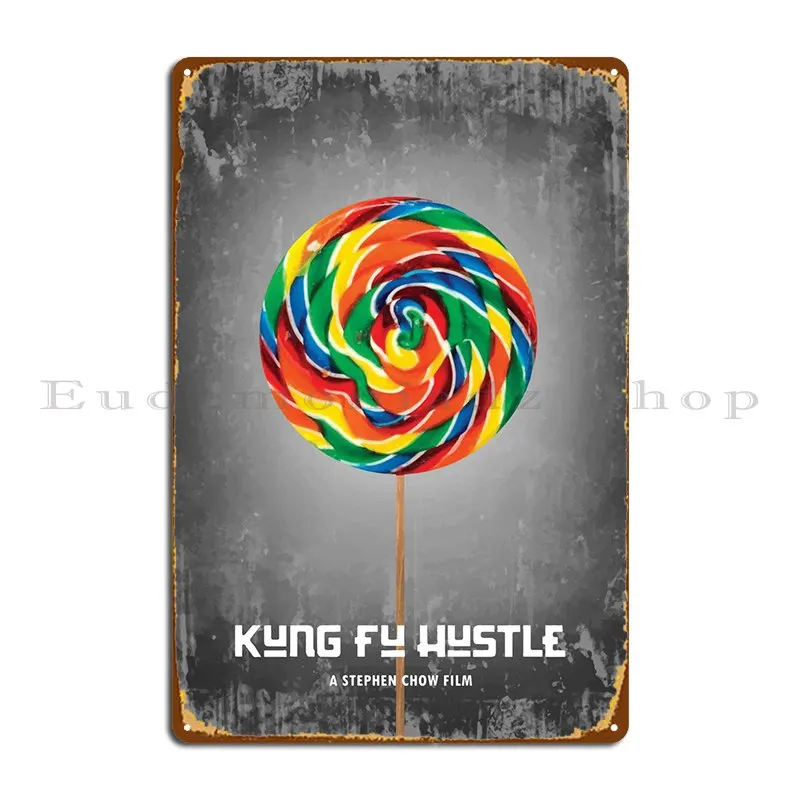 Металлический плакат для домашнего кинотеатра кунг-фу