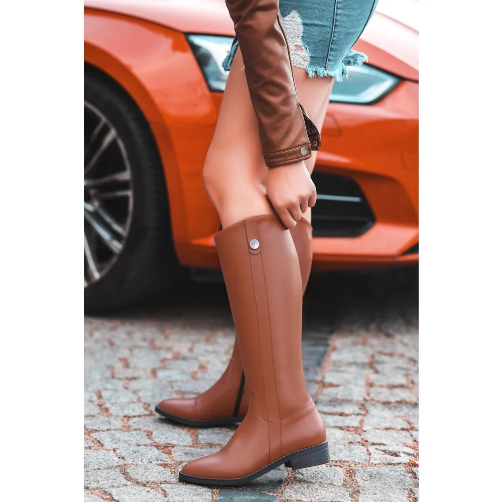 

Dorlie Capone Hand Zipper Rider Boots