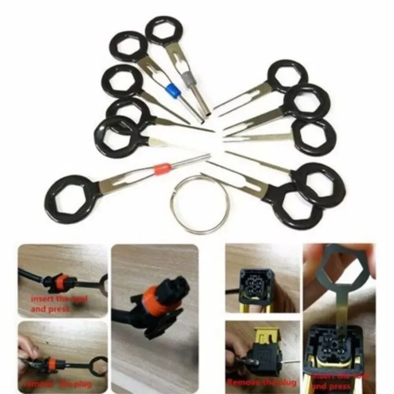 

Car Terminal Remover Tools Connector Home Pin Puller Repair Replacement