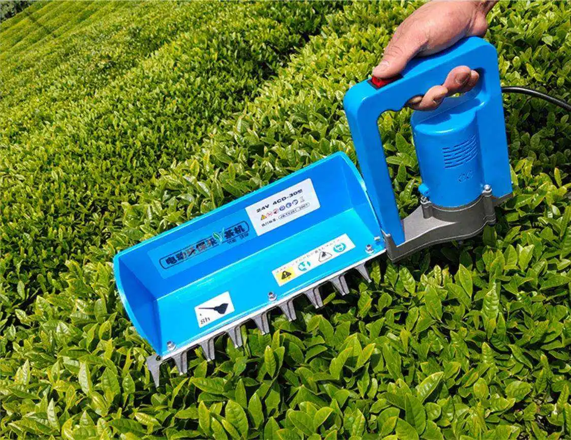 Зарядка рюкзака небольшой электрический сборщик чая триммер для урожая машина