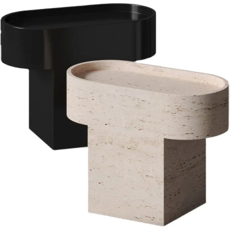 Фото Журнальный столик xx-KUMUSI FURNITURE в американском простом стиле, низкий, складной, центральный элемент, роскошный, в скандинавском стиле, для гостиной №4
