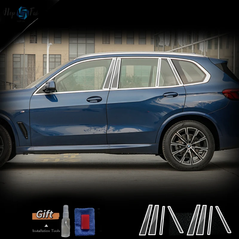 

For BMW G05 X5 2019-2022 Car Exterior Car window pillar Anti-scratch TPU Protective film Anti-scratch Repair film Accessories