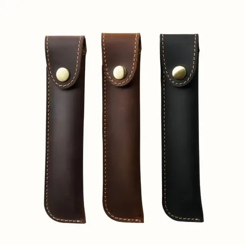 Кожаная сумка для ручек Piopssba