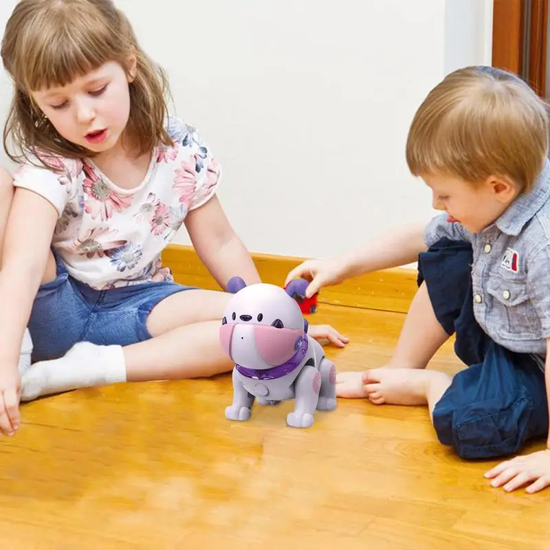 Робот-собака Smart Sensing интеллектуальный поющий робот-собака со светом умные