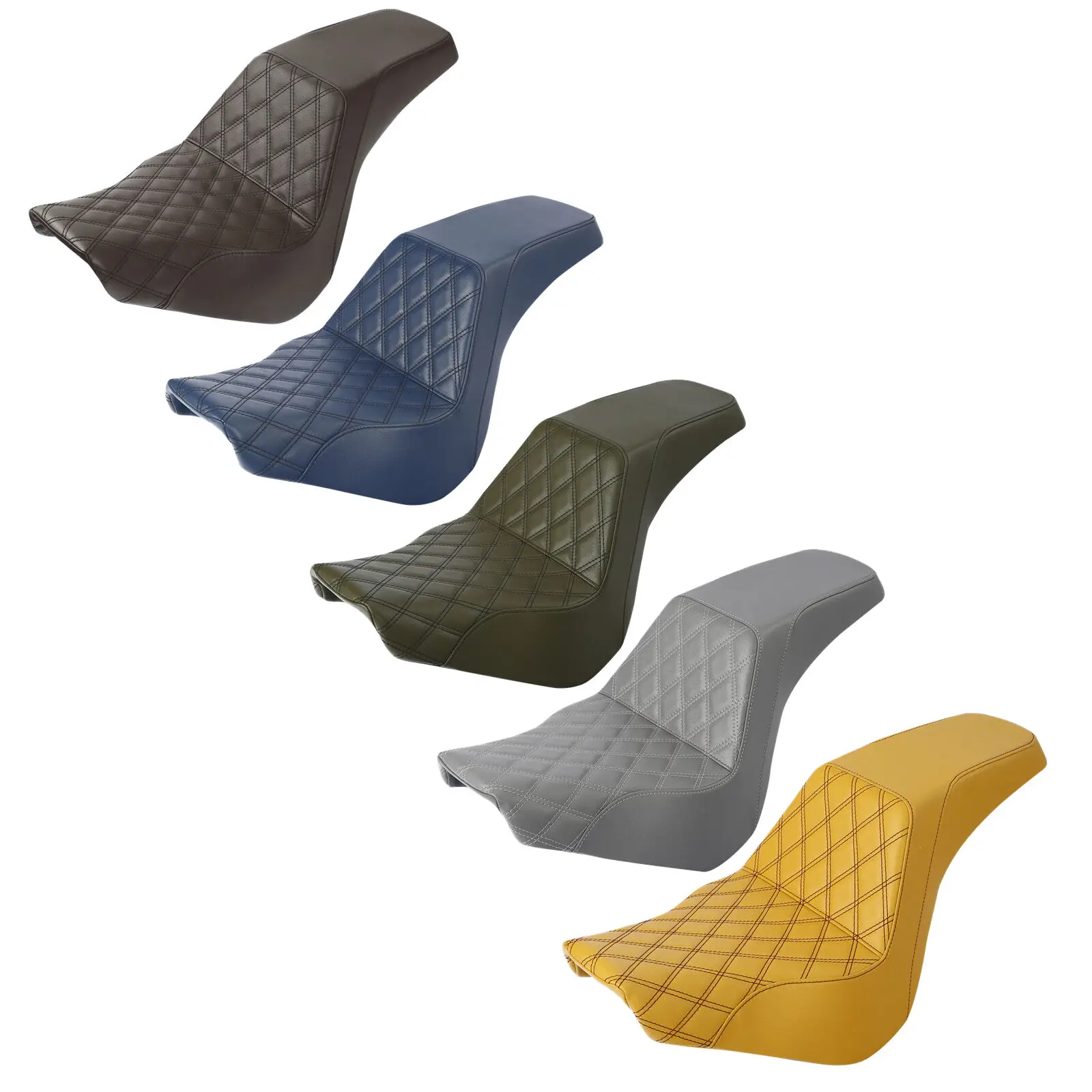 

Motorcycle Seat For Harley Softail Standard FXST Street Bob 114 FXBB FXBBS 2018-2022 Driver & Passenger