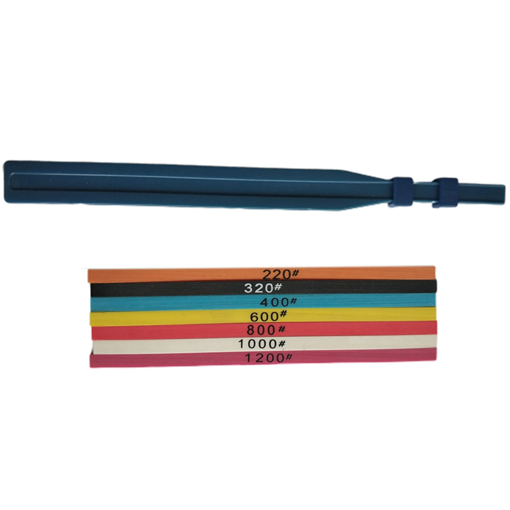 Суперпредложения 7 шт. 100x4x1 мм точильный камень из волокна суперкерамический для