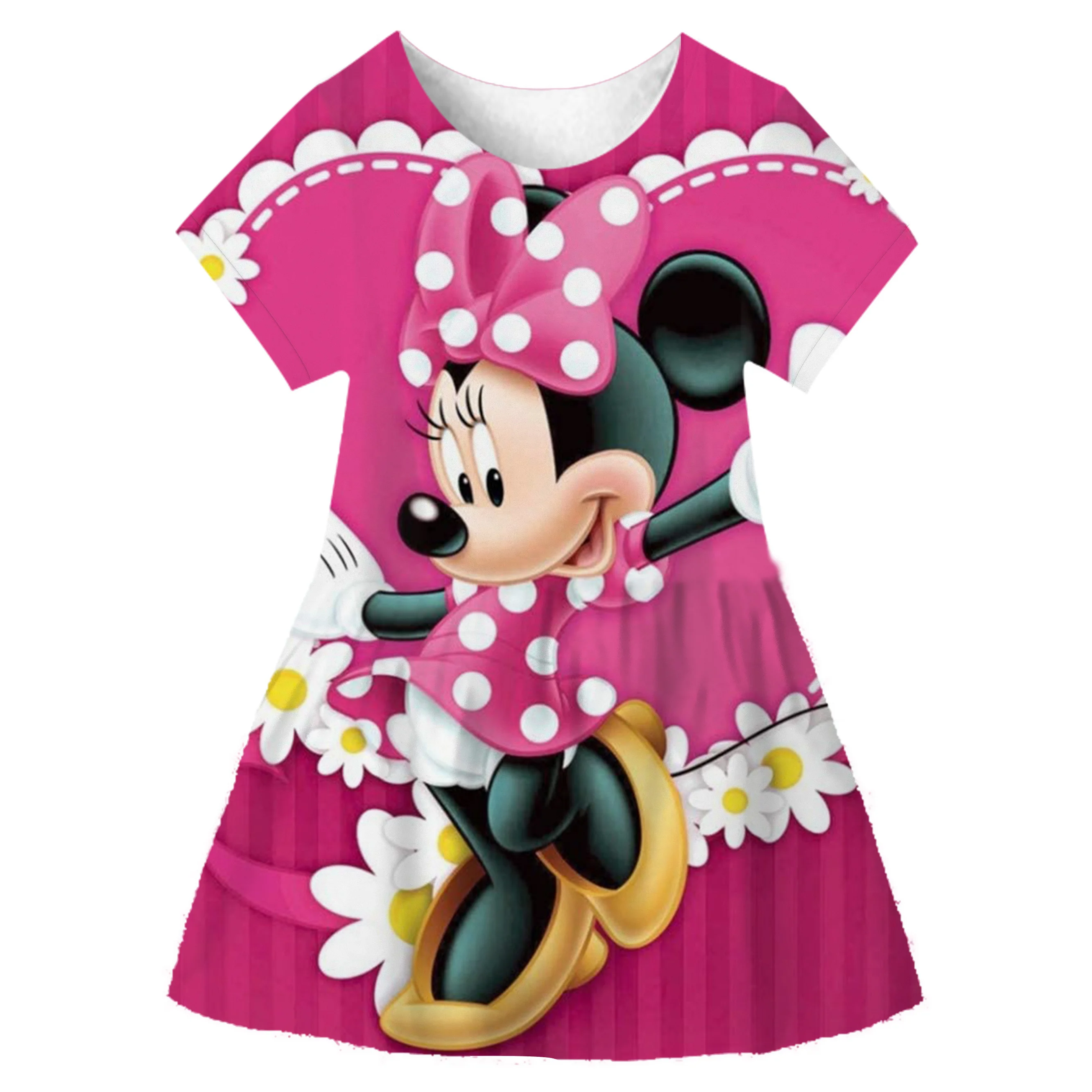 

Платье Минни Маус, платье для девочек, детское платье для косплея, вечернее платье, Детский костюм принцессы на день рождения, 2023
