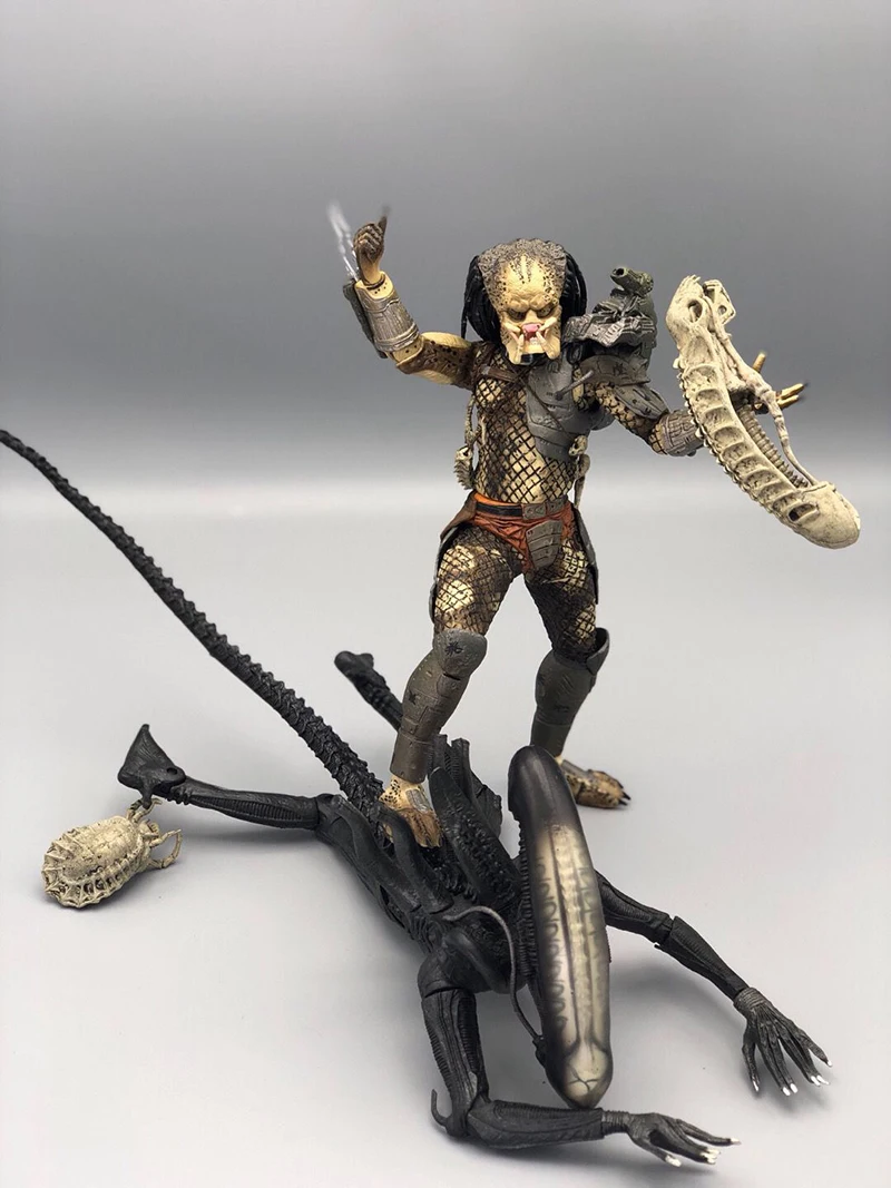 Классическая фигурка NECA Alien vs Predator Xenomorph Коллекционная модель игрушки