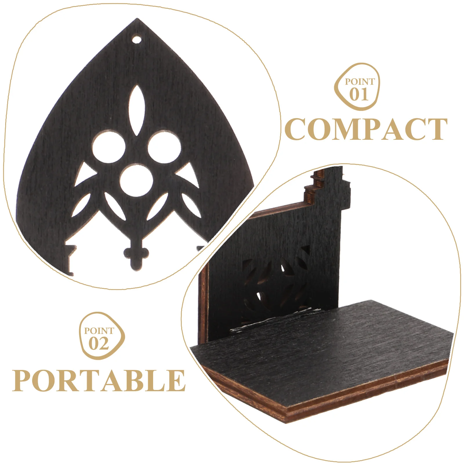 Держатель в готическом стиле для свечей на столбе декоративная основа напитков