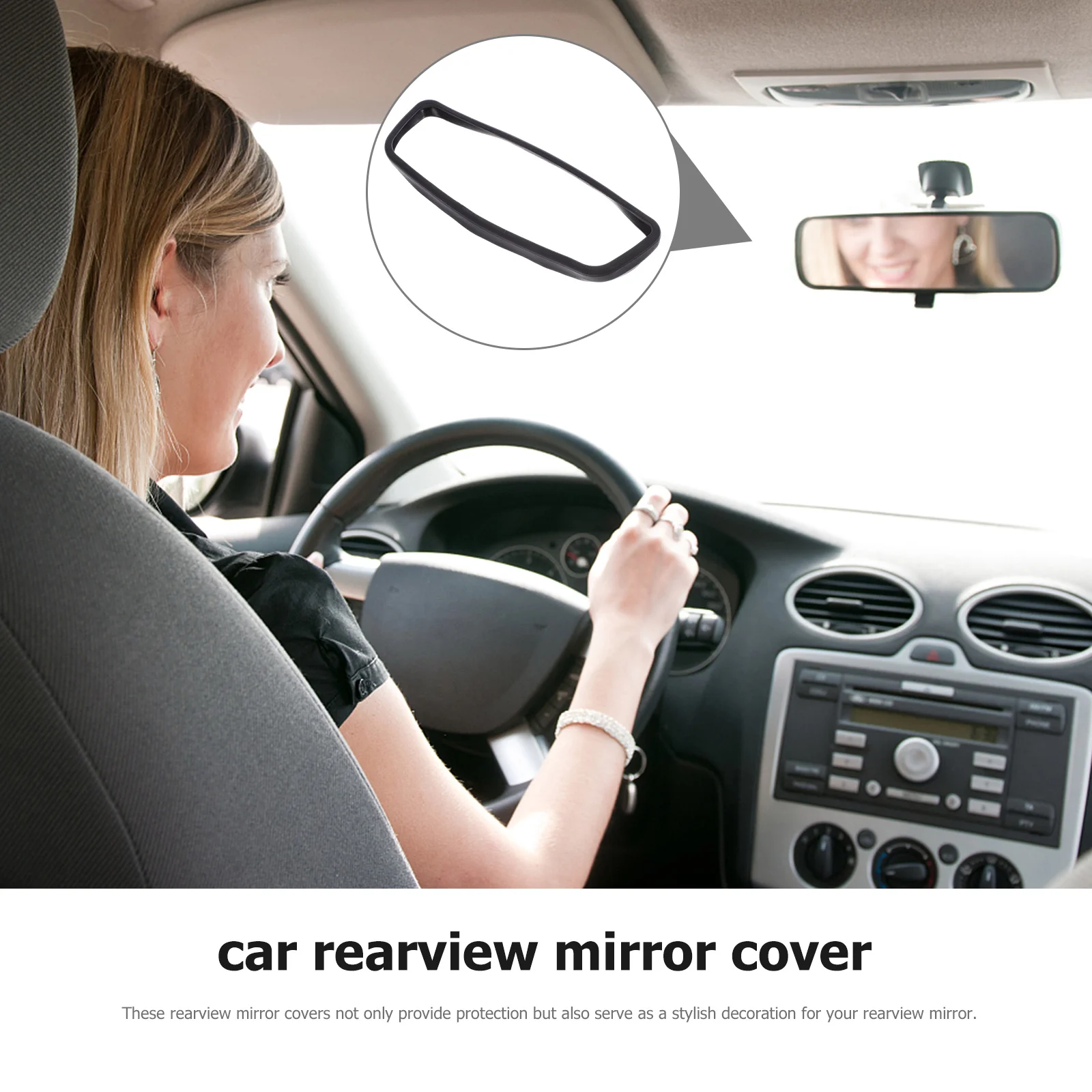 Аксессуары для зеркала заднего вида защитный чехол автомобильная защита рамка