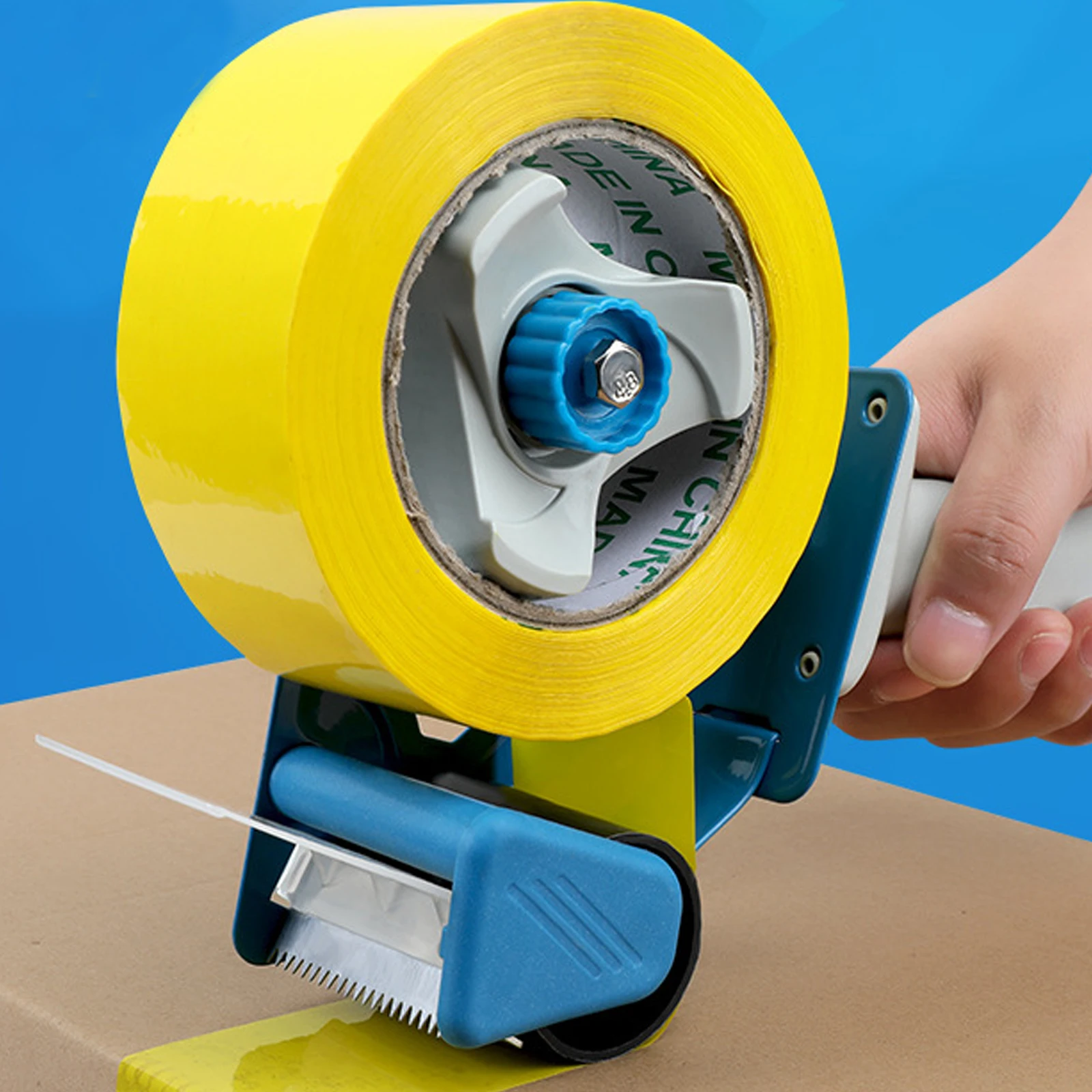 

5cm Super Effortless Case Sealer Tape Machine Transparent Tape Cutter Portable Office Packing Tapes Cutter Dispensers Holder